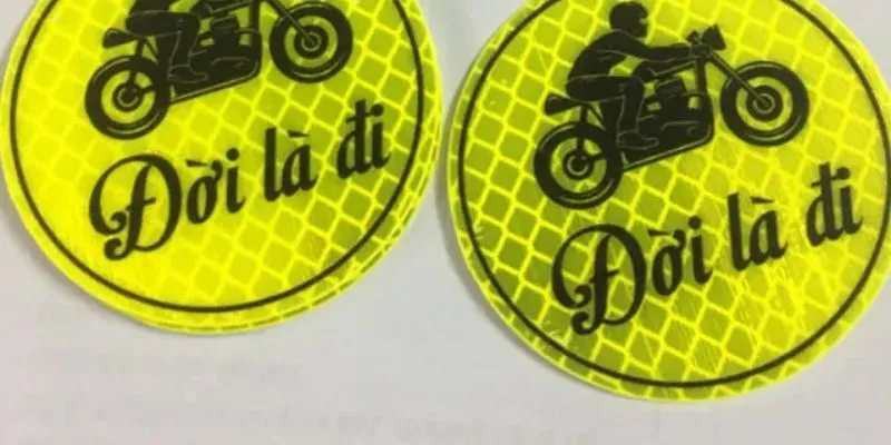 in decal tem phản quang