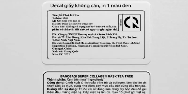 tem nhãn phụ giá rẻ