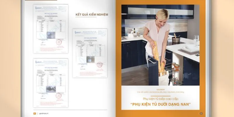 thiết kế Catalgoue